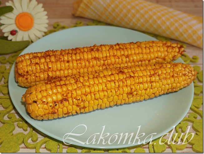 как запечь кукурузу в духовке